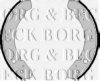 BORG & BECK BBS6141 Brake Shoe Set